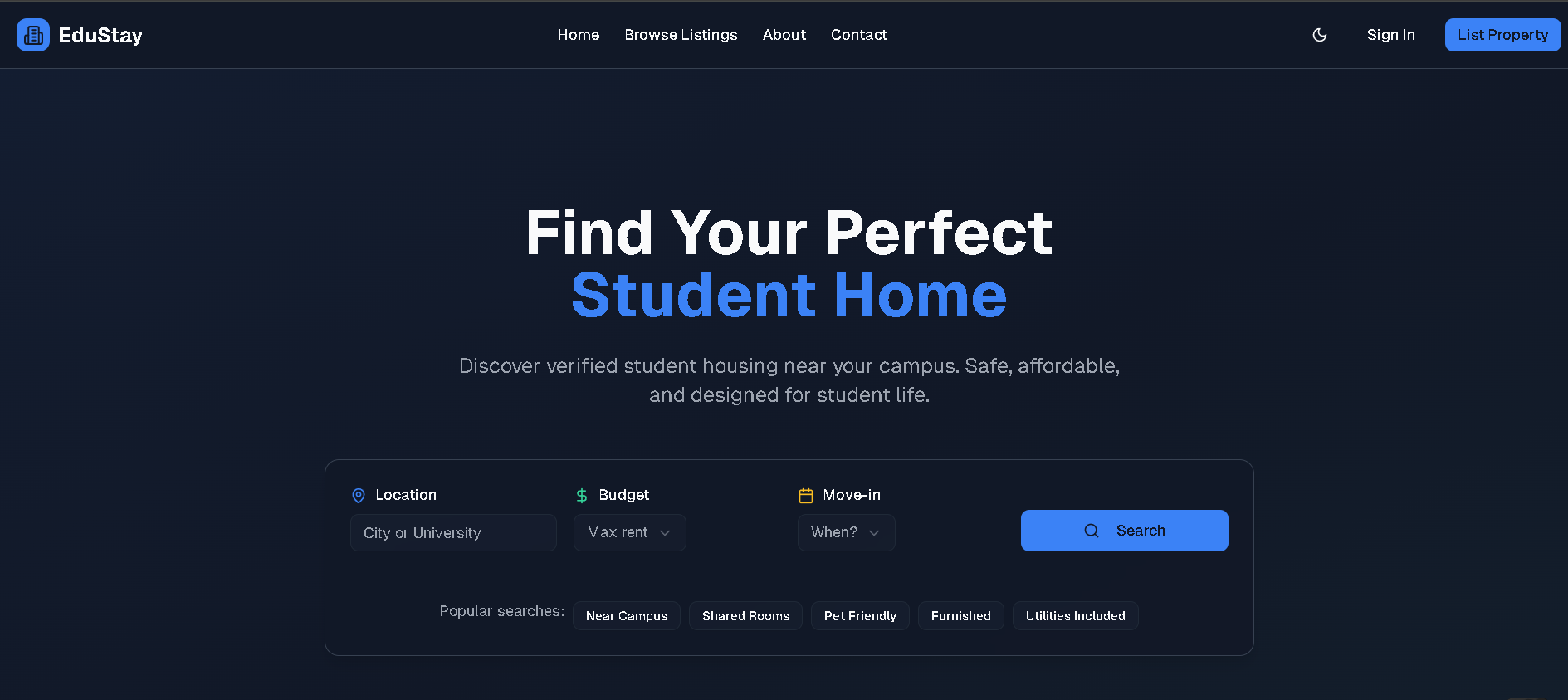 EduStay 
